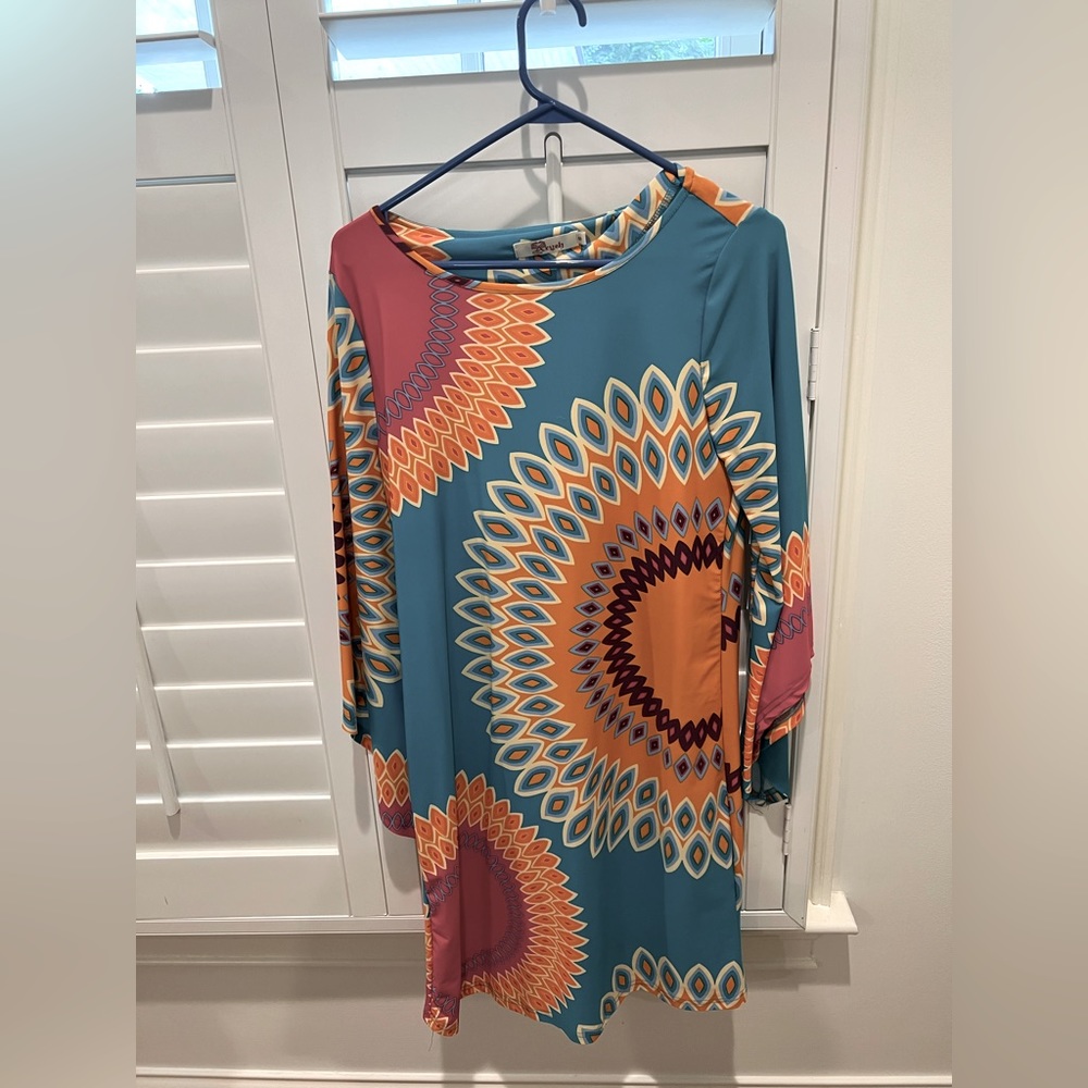 Vibrant summer dress